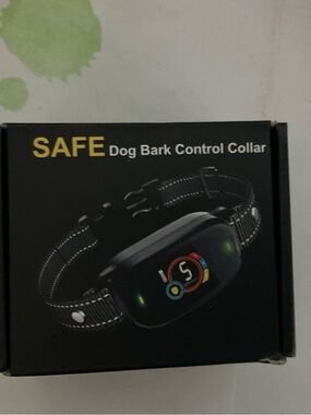 Dog Bark Control Collar - Black
